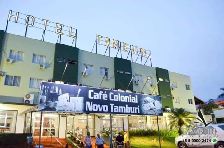 Hotel Novo Tamburi Santa Terezinha do Itaipu Exteriér fotografie
