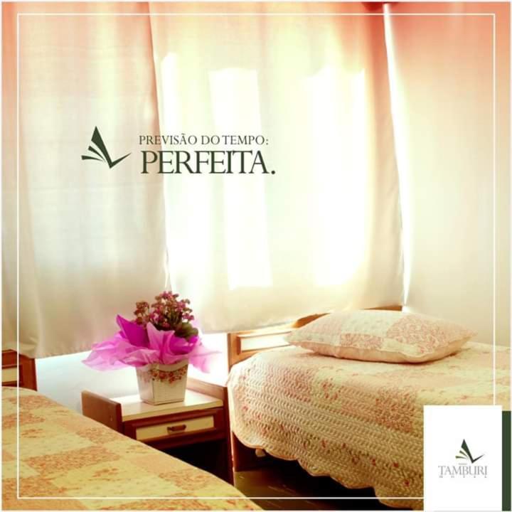 Hotel Novo Tamburi Santa Terezinha do Itaipu Exteriér fotografie